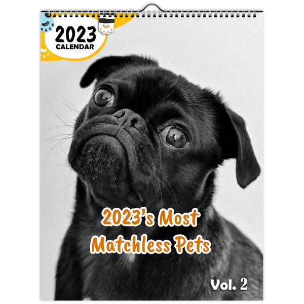 2023's Most Matchless Pets Volume Two: 2023 Wall Calendar