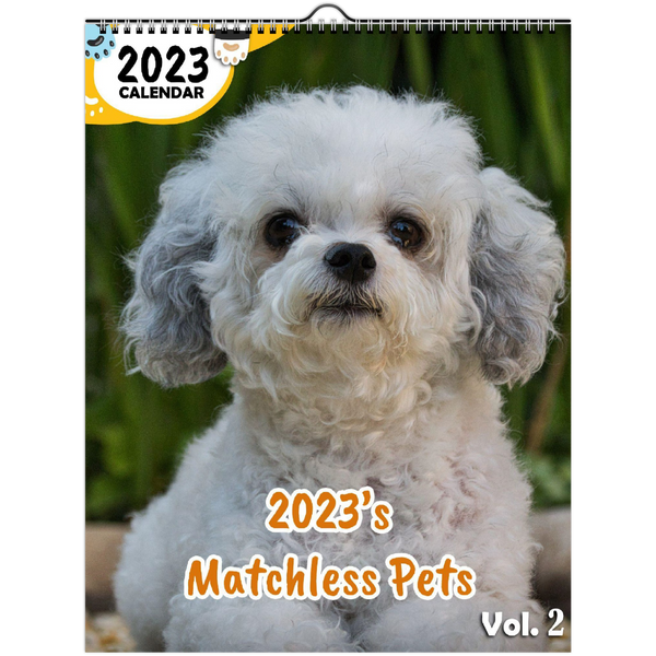2023's Matchless Pets Volume Two: 2023 Wall Calendar