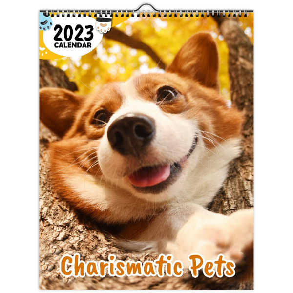 Charismatic Pets: 2023 Wall Calendar