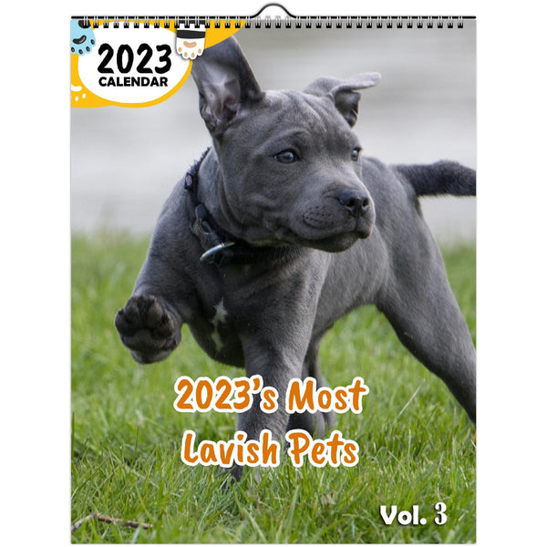 2023's Most Lavish Pets Volume Three: 2023 Wall Calendar