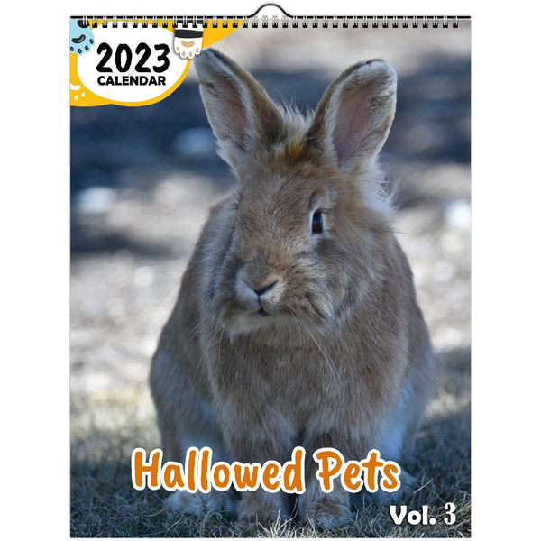 Hallowed Pets Volume Three: 2023 Wall Calendar