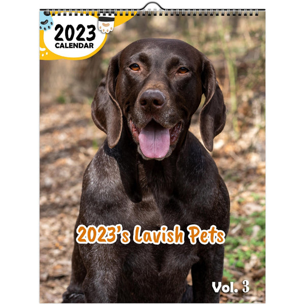 2023's Lavish Pets Volume Three: 2023 Wall Calendar