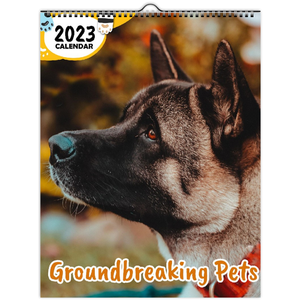 Groundbreaking Pets: 2023 Wall Calendar