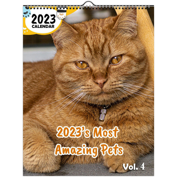 2023's Most Amazing Pets Volume Four: 2023 Wall Calendar