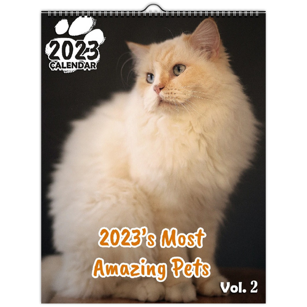 2023's Most Amazing Pets Volume Two: 2023 Wall Calendar