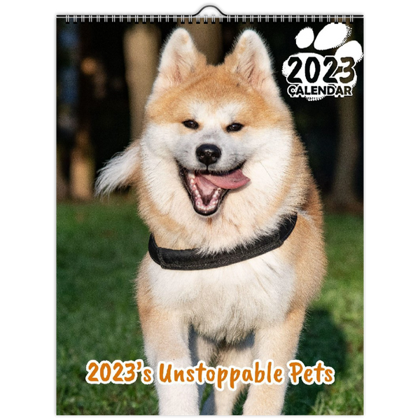 2023's Unstoppable Pets: 2023 Wall Calendar