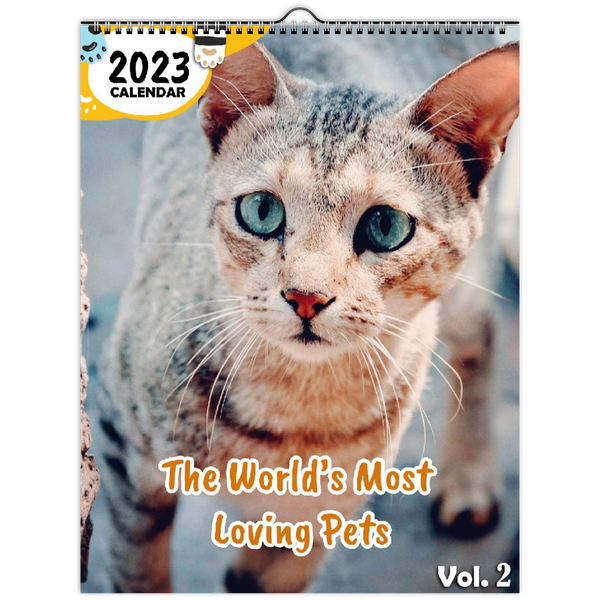 The World's Most Loving Pets Volume Two: 2023 Wall Calendar