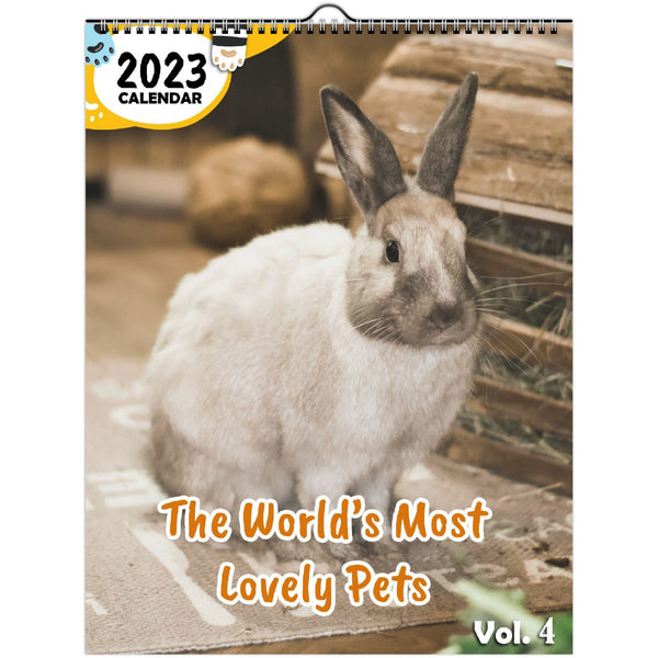 The World's Most Lovely Pets Volume Four: 2023 Wall Calendar