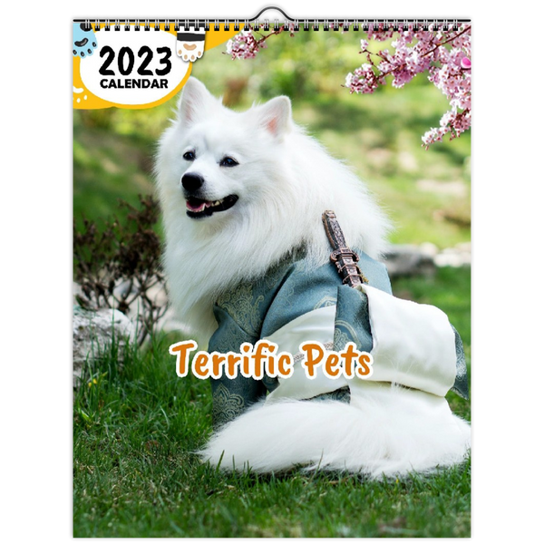 Terrific Pets: 2023 Wall Calendar