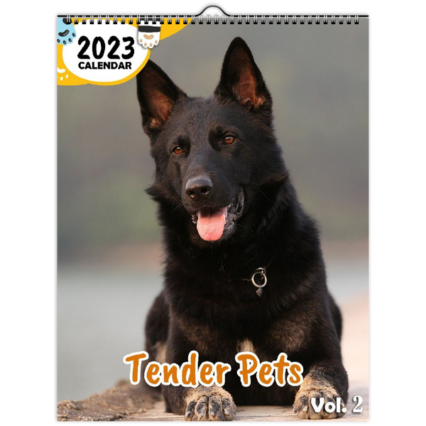 Tender Pets Volume Two: 2023 Wall Calendar