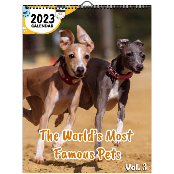 The World's Most Famous Pets Volume Three: 2023 Wall Calendar