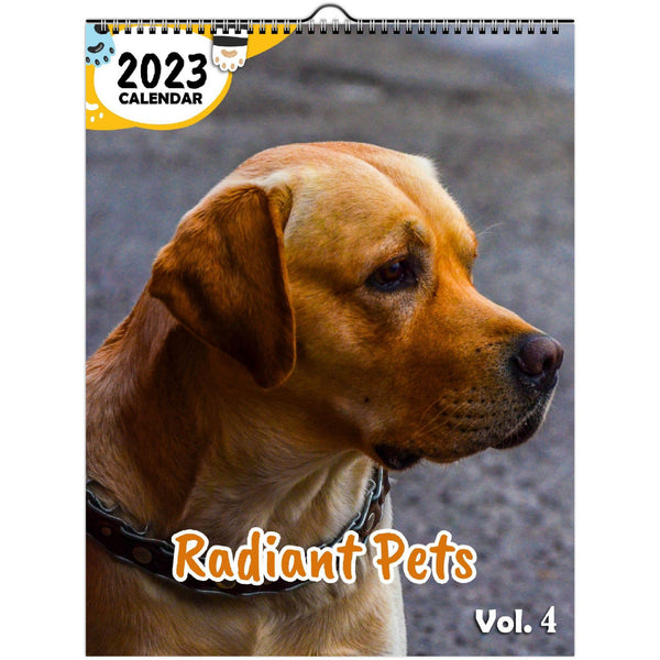 Radiant Pets Volume Four: 2023 Wall Calendar