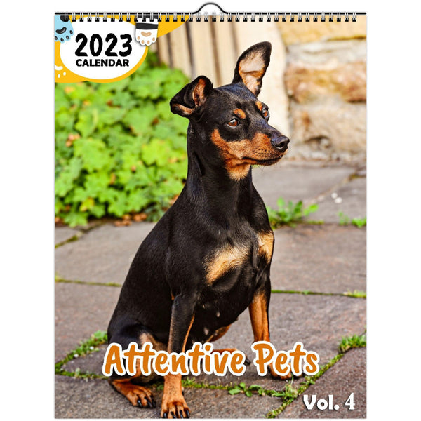 Attentive Pets Volume Four: 2023 Wall Calendar