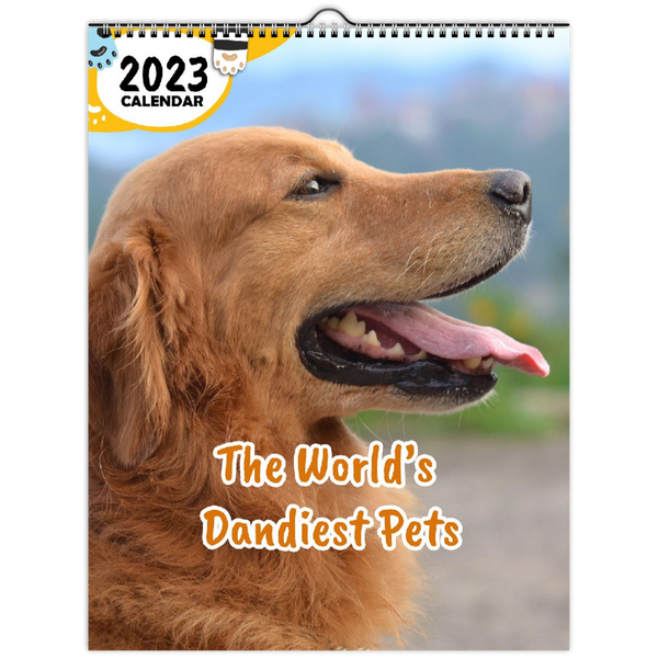 The World's Dandiest Pets: 2023 Wall Calendar