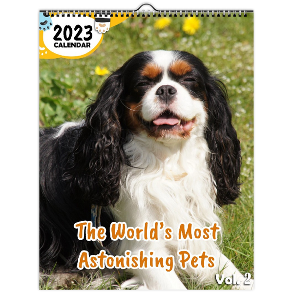 The World's Most Astonishing Pets Volume Two: 2023 Wall Calendar
