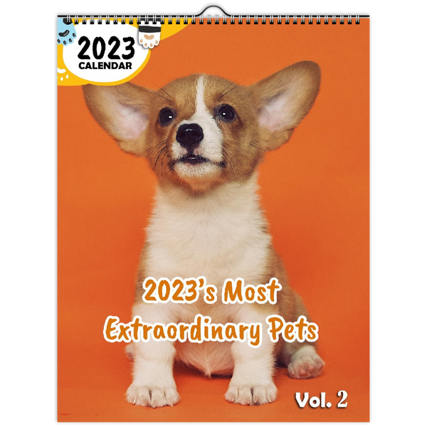 2023's Most Extraordinary Pets Volume Two: 2023 Wall Calendar