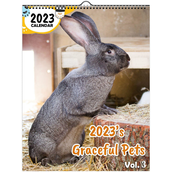2023's Graceful Pets Volume Three: 2023 Wall Calendar