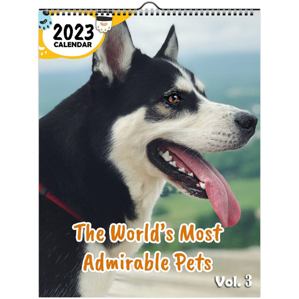 The World's Most Admirable Pets Volume Three: 2023 Wall Calendar