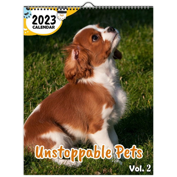 Unstoppable Pets Volume Two: 2023 Wall Calendar