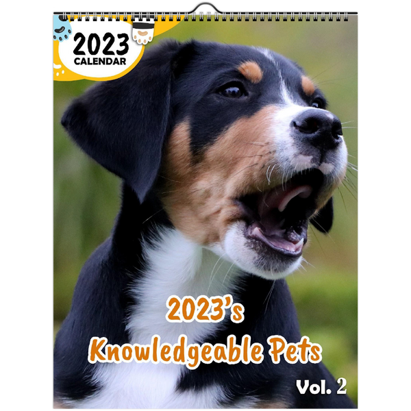 2023's Knowledgeable Pets Volume Two: 2023 Wall Calendar