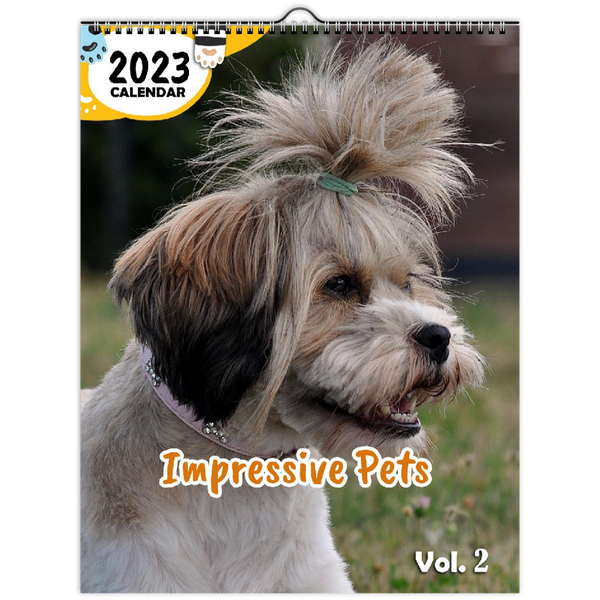 Impressive Pets Volume Two: 2023 Wall Calendar