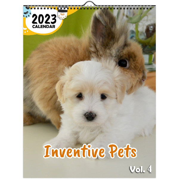 Inventive Pets Volume Four: 2023 Wall Calendar