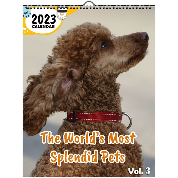 The World's Most Splendid Pets Volume Three: 2023 Wall Calendar