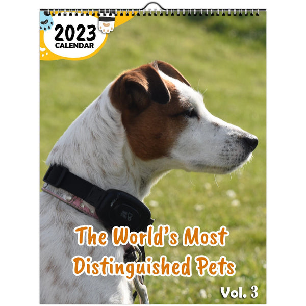 The World's Most Distinguished Pets Volume Three: 2023 Wall Calendar