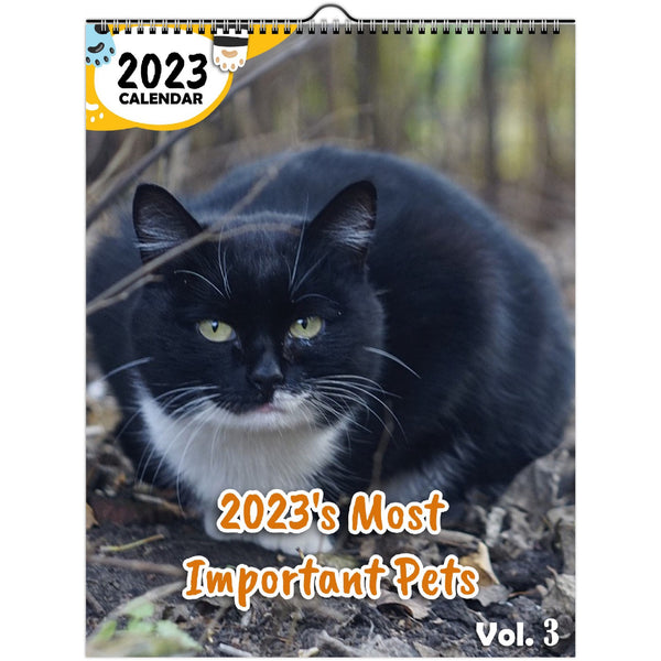 2023's Most Important Pets Volume Three: 2023 Wall Calendar