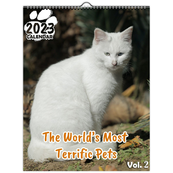 The World's Most Terrific Pets Volume Two: 2023 Wall Calendar