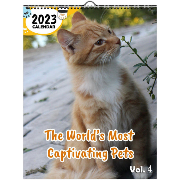 The World's Most Captivating Pets Volume Four: 2023 Wall Calendar
