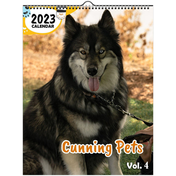 Cunning Pets Volume Four: 2023 Wall Calendar