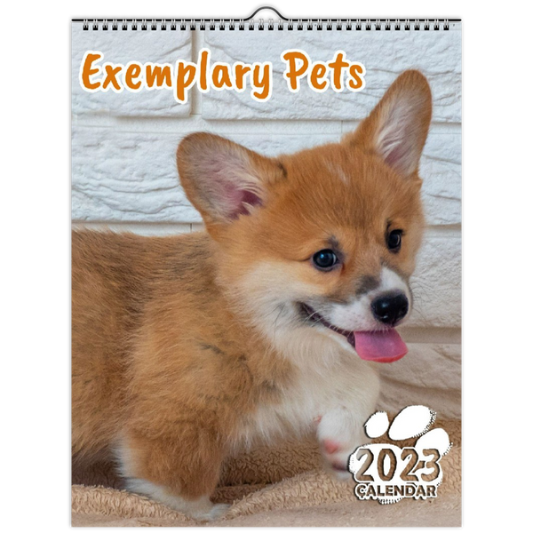 Exemplary Pets: 2023 Wall Calendar