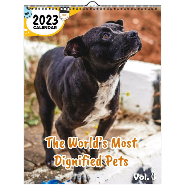 The World's Most Dignified Pets Volume Three: 2023 Wall Calendar
