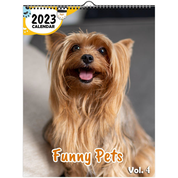 Funny Pets Volume Four: 2023 Wall Calendar