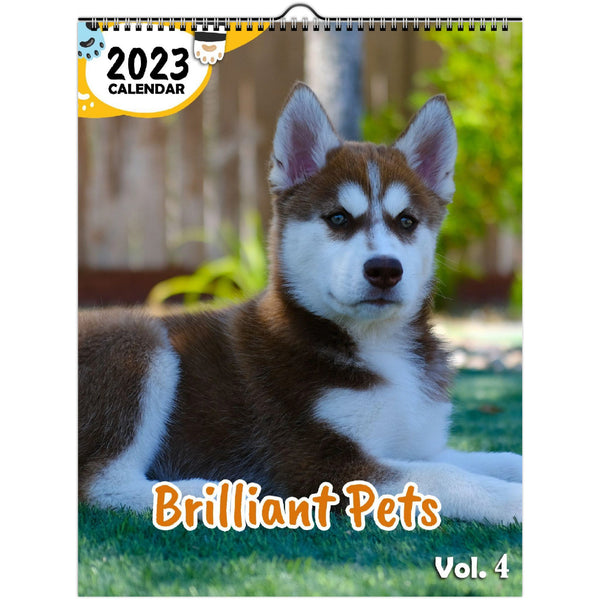 Brilliant Pets Volume Four: 2023 Wall Calendar