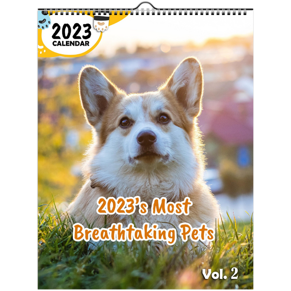 2023's Most Breathtaking Pets Volume Two: 2023 Wall Calendar