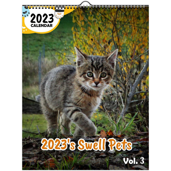2023's Swell Pets Volume Three: 2023 Wall Calendar