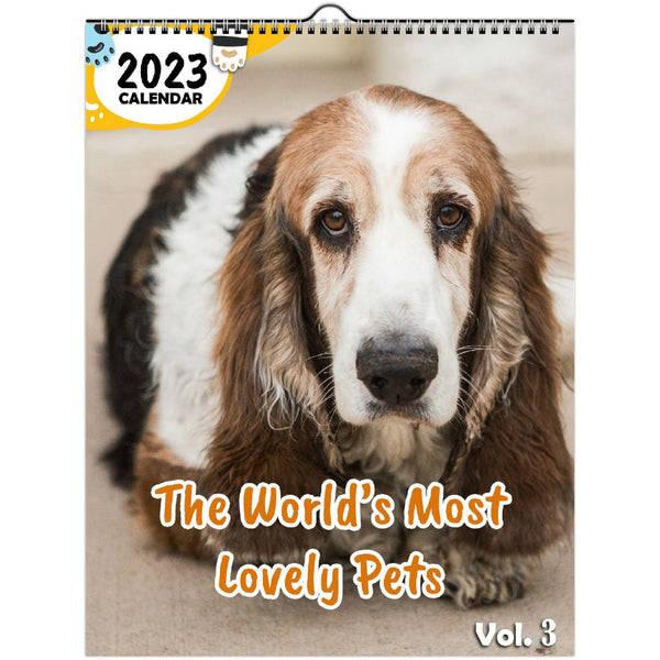 The World's Most Lovely Pets Volume Three: 2023 Wall Calendar