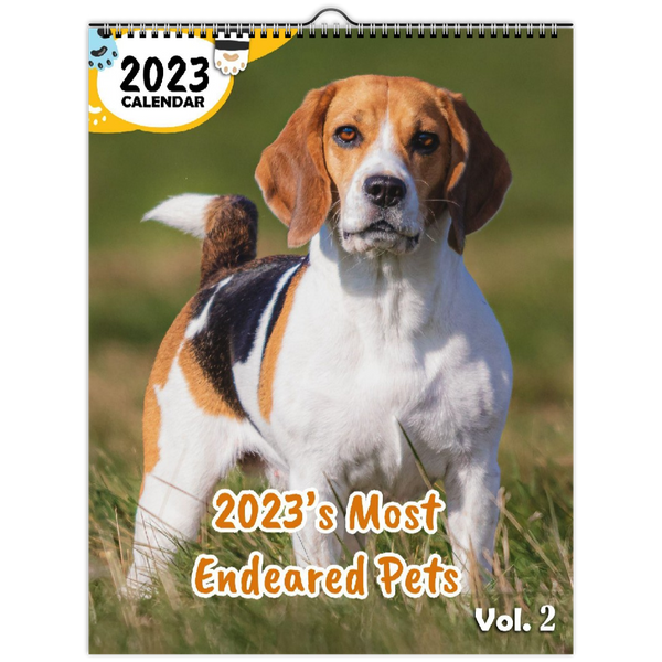 2023's Most Endeared Pets Volume Two: 2023 Wall Calendar