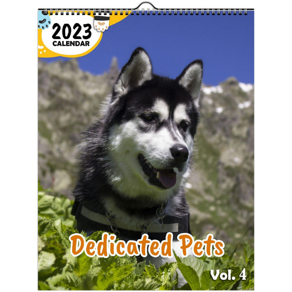 Dedicated Pets Volume Four: 2023 Wall Calendar