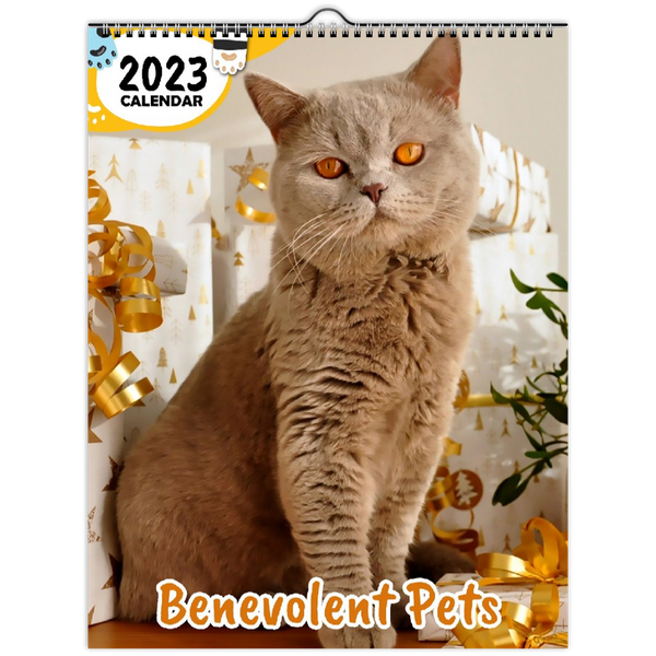 Benevolent Pets: 2023 Wall Calendar