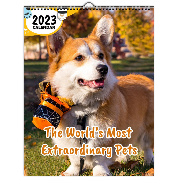 The World's Most Extraordinary Pets: 2023 Wall Calendar