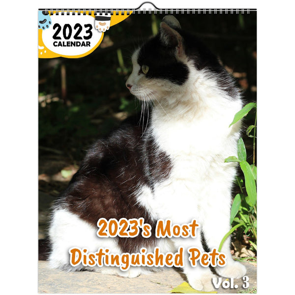 2023's Most Distinguished Pets Volume Three: 2023 Wall Calendar