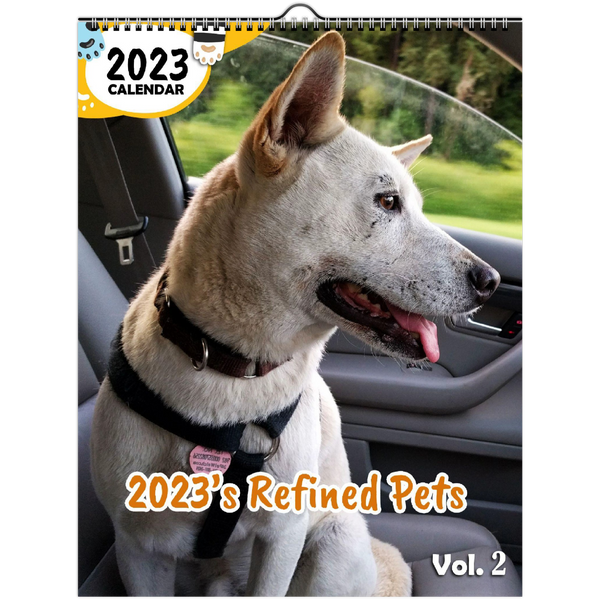 2023's Refined Pets Volume Two: 2023 Wall Calendar