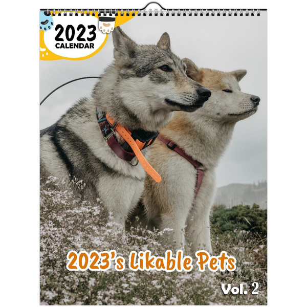 2023's Likable Pets Volume Two: 2023 Wall Calendar
