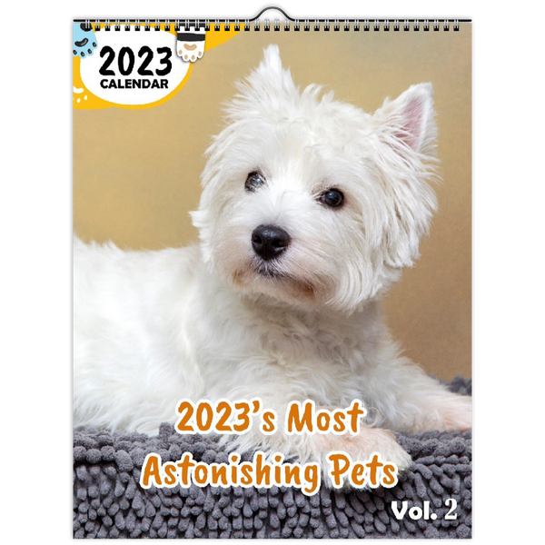 2023's Most Astonishing Pets Volume Two: 2023 Wall Calendar