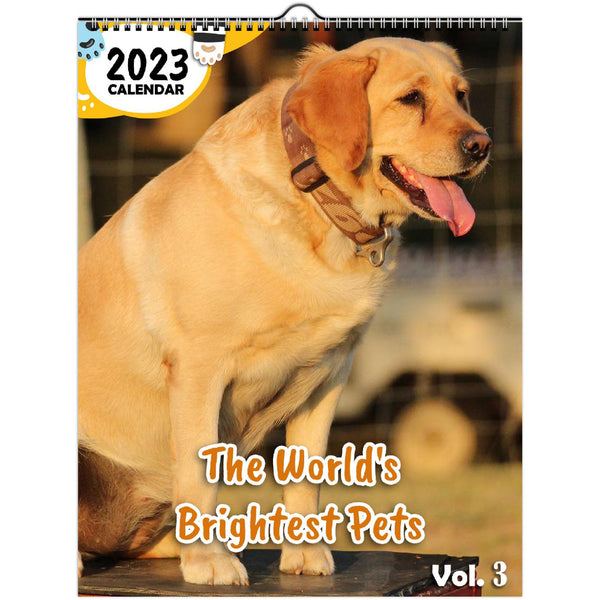 The World's Brightest Pets Volume Three: 2023 Wall Calendar