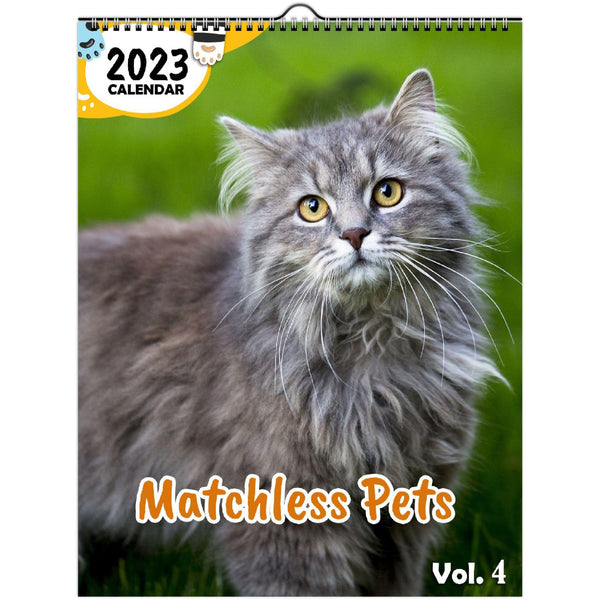 Matchless Pets Volume Four: 2023 Wall Calendar