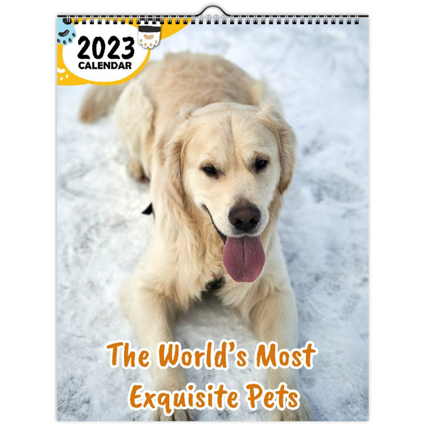 The World's Most Exquisite Pets: 2023 Wall Calendar